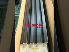 Panneau à flûte Wpc extérieur panneau mural wpc extérieur personnalisable