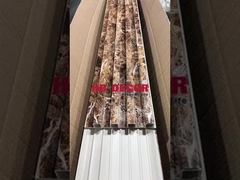 Panneau à flûte Wpc extérieur Exterieur résidentiel extérieur Panneau mural Wpc extérieur